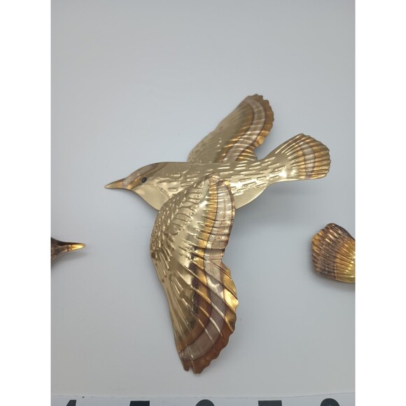 Home Interiors Gold Bird Wall Accents - Picture 5 of 7